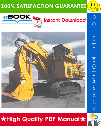 Thumbnail ☆☆ Best ☆☆ Komatsu PC4000-6 Hydraulic Mining Shovel Operation & Maintenance Manual (Serial Number: 8155)