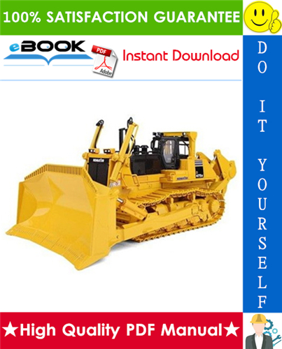 Thumbnail ☆☆ Best ☆☆ Komatsu D475A-2 Bulldozer Operation & Maintenance Manual (Serial Number: 10282 and up)