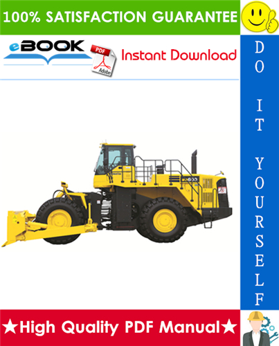 Thumbnail ☆☆ Best ☆☆ Komatsu WD600-1 Wheel Dozer Operation & Maintenance Manual (Serial Number: 10001 and up)