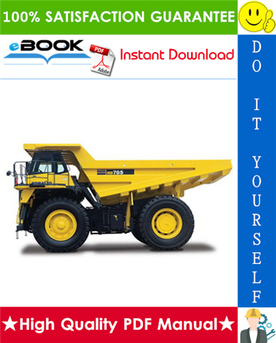 Thumbnail ☆☆ Best ☆☆ Komatsu HD785-3 Dump Truck Operation & Maintenance Manual (Serial Number: 2269 and up)