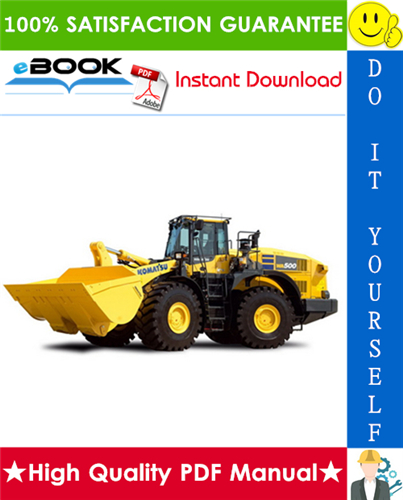 Thumbnail ☆☆ Best ☆☆ Komatsu WA500-3 Wheel Loader Operation & Maintenance Manual (Serial Number: 52001 - 52379)