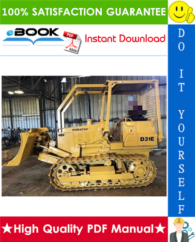 Thumbnail ☆☆ Best ☆☆ Komatsu D31E-20, D31P-20, D31PL-20, D31PLL-20, D31P-20A, D37E-5, D37P-5A Bulldozer Operation & Maintenance Manual (Serial Number: 42723 and up, 47617 and up, 47 Thumbnail ☆☆ Best ☆☆ Komatsu D31E-20, D31P-20, D31PL-20, D31PLL-20, D31P-20A, D37E-5, D37P-5A Bulldozer Operation & Maintenance Manual (Serial Number: 42723 and up, 47617 and up, 47