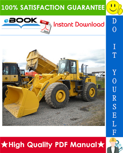 Thumbnail ☆☆ Best ☆☆ Komatsu WA450-3 Wheel Loader Operation & Maintenance Manual (Serial Number: 53001 and up)