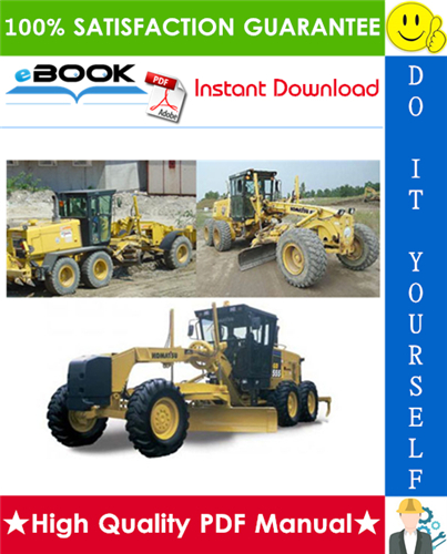 Thumbnail ☆☆ Best ☆☆ Komatsu GD825A-2 Motor Grader Operation & Maintenance Manual (Serial Number: 12051 and up)
