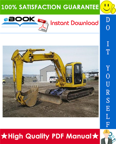 Thumbnail ☆☆ Best ☆☆ Komatsu PC128US-1 Hydraulic Excavator Operation & Maintenance Manual (Serial Number: 1715 and up)