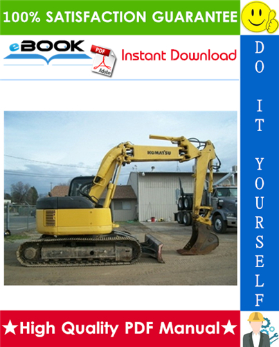 Thumbnail ☆☆ Best ☆☆ Komatsu PC128UU-1 Hydraulic Excavator Operation & Maintenance Manual (Serial Number: 2347 and up)
