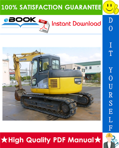 Thumbnail ☆☆ Best ☆☆ Komatsu PC128US-2 Hydraulic Excavator Operation & Maintenance Manual (Serial Number: 5001 and up)