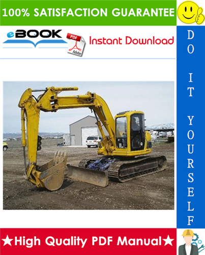 Thumbnail ☆☆ Best ☆☆ Komatsu PC128UU-2 Hydraulic Excavator Operation & Maintenance Manual (Serial Number: 5001 and up)