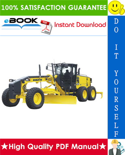 Thumbnail ☆☆ Best ☆☆ Komatsu GD675-3C Motor Grader Operation & Maintenance Manual (Serial Number: 51001 and up)