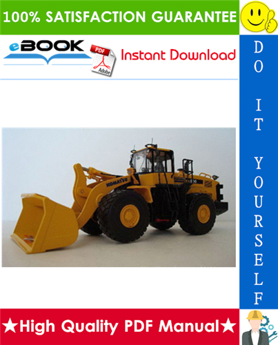 Thumbnail ☆☆ Best ☆☆ Komatsu WA350-1, WA400-1, WA450-1 Wheel Loader Operation & Maintenance Manual (Serial Number: 10001 and up)