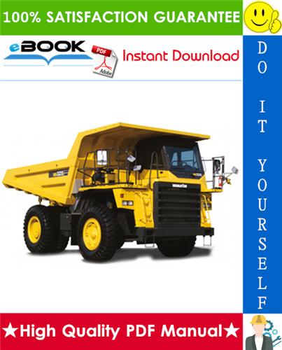 Thumbnail ☆☆ Best ☆☆ Komatsu HD325-6 Dump Truck Operation & Maintenance Manual (With Transmission Control System (Fail To Range)) - Serial Number: 5680 and Up