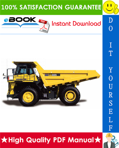 Thumbnail ☆☆ Best ☆☆ Komatsu HD325-6 Dump Truck Operation & Maintenance Manual (Serial Number: 5001 and up) Thumbnail ☆☆ Best ☆☆ Komatsu HD325-6 Dump Truck Operation & Maintenance Manual (Serial Number: 5001 and up)