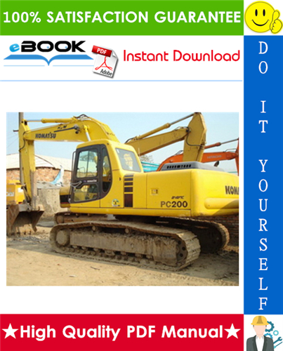 Thumbnail ☆☆ Best ☆☆ Komatsu PC200-6, PC200LC-6, PC210-6 Mighty, PC210LC-6 Mighty, PC220-6, PC220LC-6, PC230-6 Mighty, PC230LC-6 Mighty Hydraulic Excavator Operation & Maintenance Ma Thumbnail ☆☆ Best ☆☆ Komatsu PC200-6, PC200LC-6, PC210-6 Mighty, PC210LC-6 Mighty, PC220-6, PC220LC-6, PC230-6 Mighty, PC230LC-6 Mighty Hydraulic Excavator Operation & Maintenance Ma