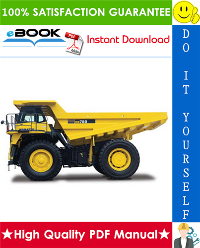 Thumbnail ☆☆ Best ☆☆ Komatsu HD785-5 Dump Truck Operation & Maintenance Manual (Serial Number: 4085 and up)