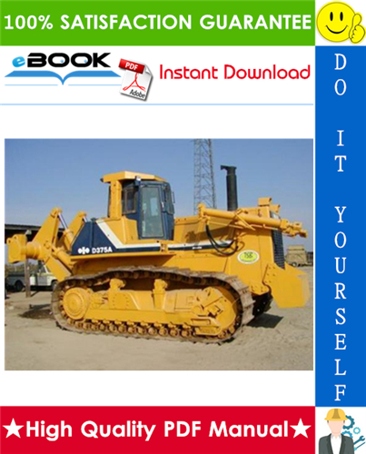Thumbnail ☆☆ Best ☆☆ Komatsu D375A-3 Bulldozer Operation & Maintenance Manual (Serial Number: 17501 and up)