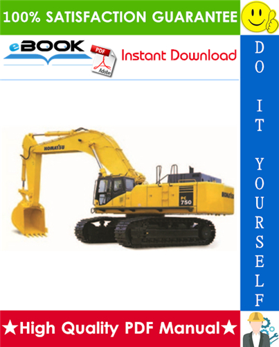 Thumbnail ☆☆ Best ☆☆ Komatsu PC750-6, PC750LC-6, PC750SE-6, PC800-6, PC800SE-6 Hydraulic Excavator Operation & Maintenance Manual  (Serial Number: 11001 and up, 31001 and up)