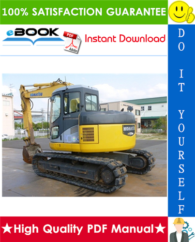 Thumbnail ☆☆ Best ☆☆ Komatsu PC128US-2, PC138USLC-2 Hydraulic Excavator Operation & Maintenance Manual  (Serial Number: 7731 and up, 1001 and up)