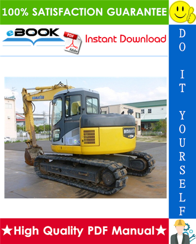 Thumbnail ☆☆ Best ☆☆ Komatsu PC128US-2, PC138USLC-2 Hydraulic Excavator Operation & Maintenance Manual  (Serial Number: 8269 and up, 1047 and up)