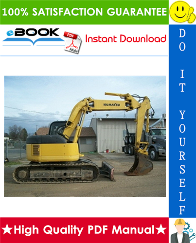 Thumbnail ☆☆ Best ☆☆ Komatsu PC128UU-2 Hydraulic Excavator Operation & Maintenance Manual (Serial Number: 5838 and up)