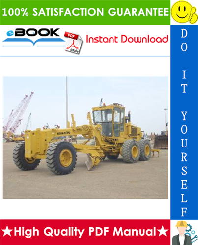 Thumbnail ☆☆ Best ☆☆ Komatsu GD705A-4 Motor Grader Operation & Maintenance Manual (Serial Number: 23001 and up)