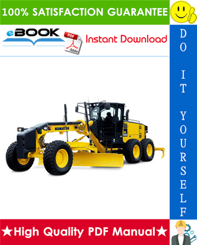 Thumbnail ☆☆ Best ☆☆ Komatsu GD555-3C Motor Grader Operation & Maintenance Manual (Serial Number: 50001 and up)