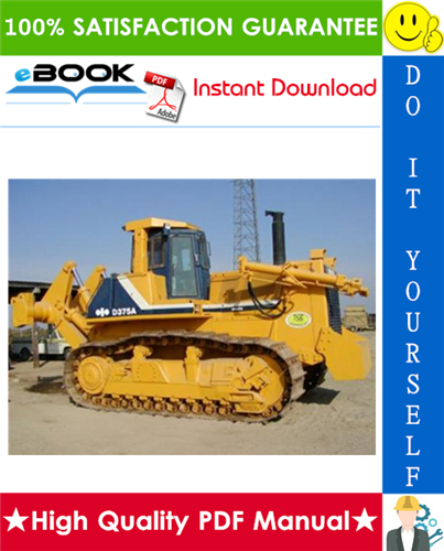 Thumbnail ☆☆ Best ☆☆ Komatsu D375A-3 Bulldozer Operation & Maintenance Manual (Serial Number: 17736 and up) Thumbnail ☆☆ Best ☆☆ Komatsu D375A-3 Bulldozer Operation & Maintenance Manual (Serial Number: 17736 and up)