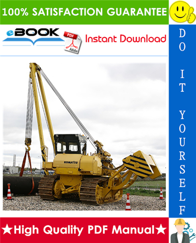Thumbnail ☆☆ Best ☆☆ Komatsu D355C-3 Pipelayer Operation & Maintenance Manual (Serial Number: 14413 and up)