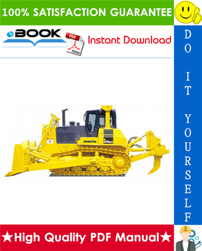 Thumbnail ☆☆ Best ☆☆ Komatsu D275AX-5 Bulldozer Operation & Maintenance Manual (Serial Number: 20001 and up) Thumbnail ☆☆ Best ☆☆ Komatsu D275AX-5 Bulldozer Operation & Maintenance Manual (Serial Number: 20001 and up)