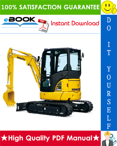 Thumbnail ☆☆ Best ☆☆ Komatsu PC35MR-2 Hydraulic Excavator Operation & Maintenance Manual (Serial Number: 5001 and up) Thumbnail ☆☆ Best ☆☆ Komatsu PC35MR-2 Hydraulic Excavator Operation & Maintenance Manual (Serial Number: 5001 and up)