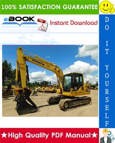 Thumbnail ☆☆ Best ☆☆ Komatsu PC120-6, PC120LC-6 Hydraulic Excavator Operation & Maintenance Manual (Serial Number: 70001 and up)