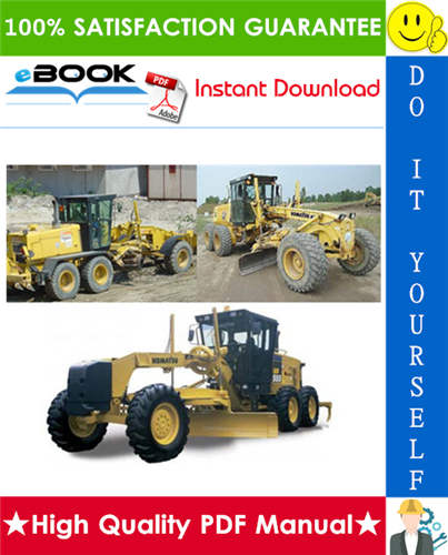 Thumbnail ☆☆ Best ☆☆ Komatsu GD825A-1 Motor Grader Operation & Maintenance Manual (Serial Number: 10002 and up)