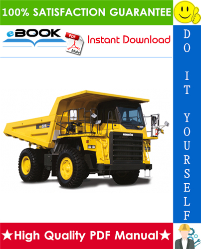 Thumbnail ☆☆ Best ☆☆ Komatsu HD325-5 Dump Truck Operation & Maintenance Manual (Serial Number: 2001 and up)