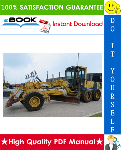 Thumbnail ☆☆ Best ☆☆ Komatsu GD625A-1 Motor Grader Operation & Maintenance Manual (Serial Number: 50001 and up)