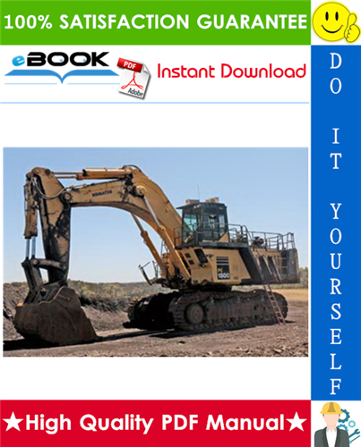 Thumbnail ☆☆ Best ☆☆ Komatsu PC1800-6 Hydraulic Excavator Field Assembly Manual (Serial Number: 10001 and up)