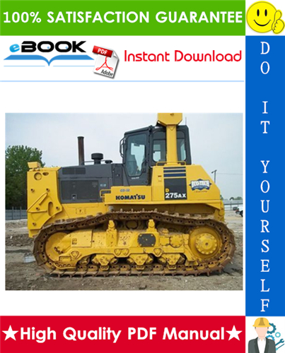 Thumbnail ☆☆ Best ☆☆ Komatsu D275A-5, D275AX-5 Bulldozer Field Assembl