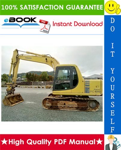 Thumbnail ☆☆ Best ☆☆ Komatsu PC100-6, PC120-6 Hydraulic Excavator Service Repair Manual