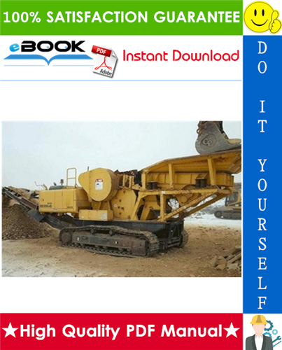 Thumbnail ☆☆ Best ☆☆ Komatsu BR350JG-1 Mobile Crusher Service Repair Manual (Serial Number: 1005 and up) Thumbnail ☆☆ Best ☆☆ Komatsu BR350JG-1 Mobile Crusher Service Repair Manual (Serial Number: 1005 and up)