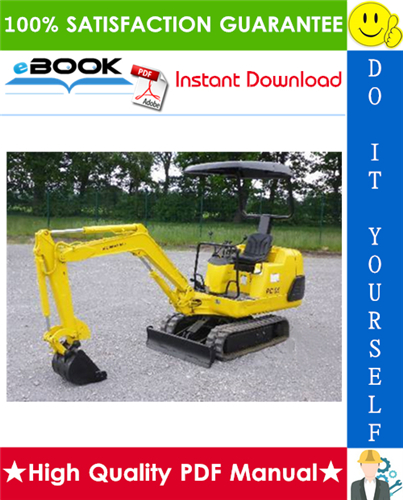 Thumbnail ☆☆ Best ☆☆ Komatsu PC05-6, PC07-1, PC10-6, PC15-2 Hydraulic Excavator Service Repair Manual