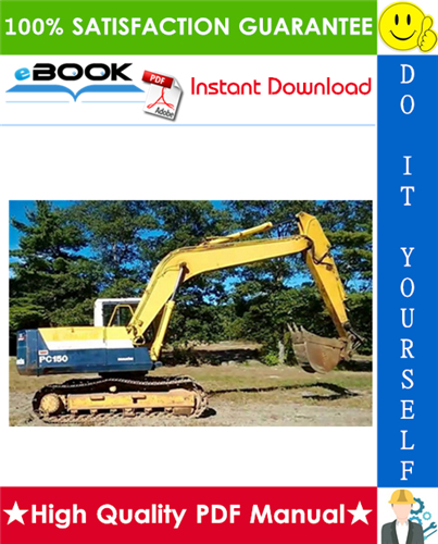 Thumbnail ☆☆ Best ☆☆ Komatsu PC150-5 Hydraulic Excavator Service Repair Manual (Serial Number: 6001 and up)