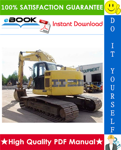 Thumbnail ☆☆ Best ☆☆ Komatsu PC228USLC-1, PC228US-2, PC228USLC-2 Hydraulic Excavator Service Repair Manual