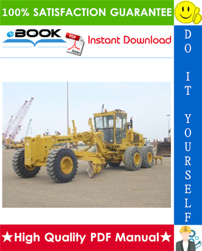 Thumbnail ☆☆ Best ☆☆ Komatsu GD705A-4 Motor Grader Service Repair Manual (Serial Number: 23001 and up)