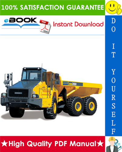 Thumbnail ☆☆ Best ☆☆ Komatsu HM350-1 Articulated Dump Truck Service Repair Manual (Serial Number: 1001 and up)