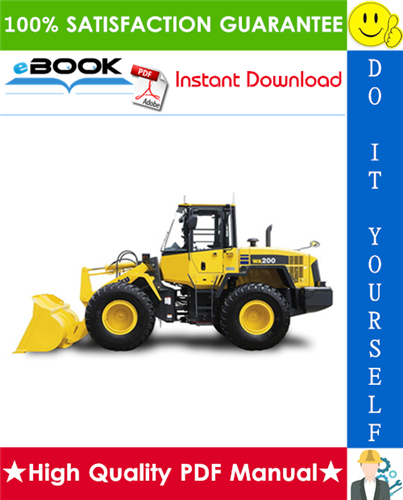 Thumbnail ☆☆ Best ☆☆ Komatsu WA200-5, WA200PT-5 Wheel Loader Service Repair Manual (Serial Number: 65001 and up)