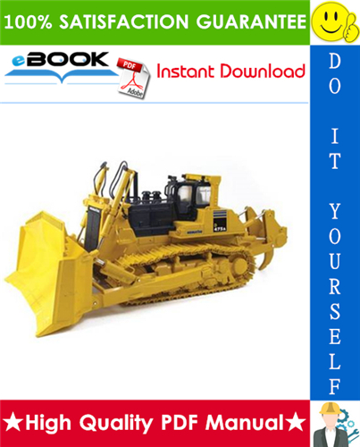 Thumbnail ☆☆ Best ☆☆ Komatsu D475A-5 Bulldozer Service Repair Manual (Serial Number: 20001 and up)