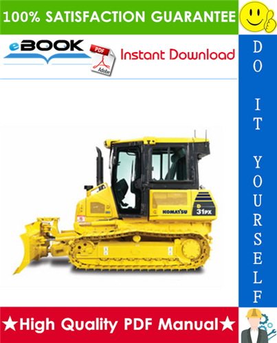 Thumbnail ☆☆ Best ☆☆ Komatsu D31EX-21, D31PX-21, D37EX-21, D37PX-21, D39EX-21, D39PX-21 Bulldozer Service Repair Manual