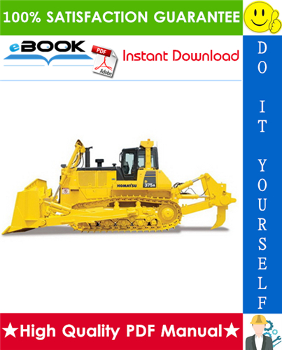 Thumbnail ☆☆ Best ☆☆ Komatsu D375A-5 Bulldozer Service Repair Manual (Serial Number: 18200 and up)