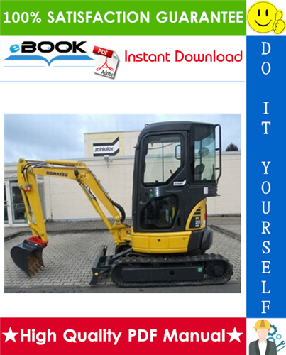 Thumbnail ☆☆ Best ☆☆ Komatsu PC20MR-2 Hydraulic Excavator Service Repair Manual (Serial Number: 15001 and up)