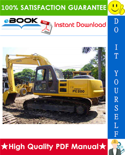 Thumbnail ☆☆ Best ☆☆ Komatsu PC200-3, PC210-3, PC220-3, PC240-3 Hydraulic Excavator Service Repair Manual