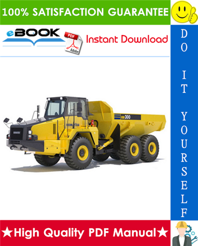 Thumbnail ☆☆ Best ☆☆ Komatsu HM300-2 Articulated Dump Truck Service Repair Manual (Serial Number: 2001 and up)
