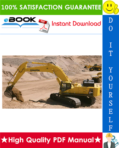 Thumbnail ☆☆ Best ☆☆ Komatsu PC800-8, PC800LC-8, PC800SE-8, PC850-8, PC850SE-8 Hydraulic Excavator Service Repair Manual
